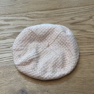 Janie and jack Chic Pink Beret 2/3T